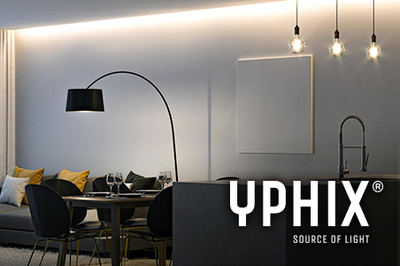 Lampen der Marke Yphix im Wohnzimmer