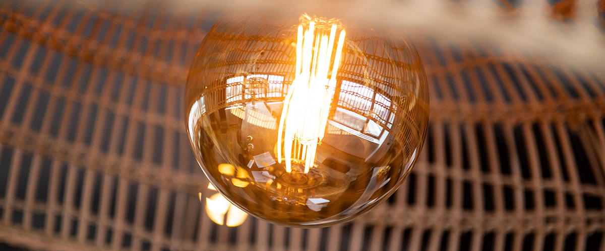 Dimmbare LED-Lampe in Hängeleuchte