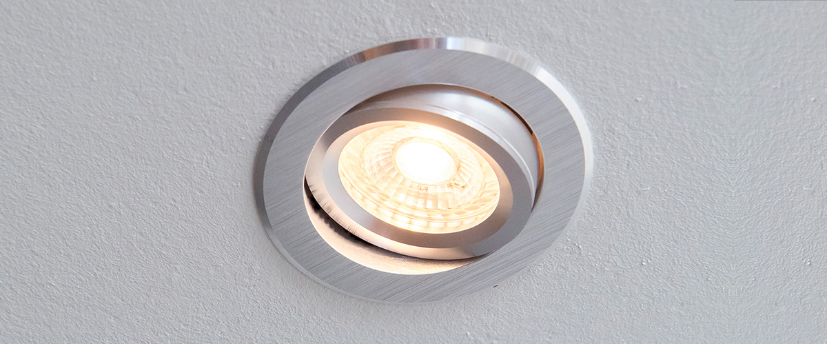 GU10 LED-Lampe in Einbaustrahler