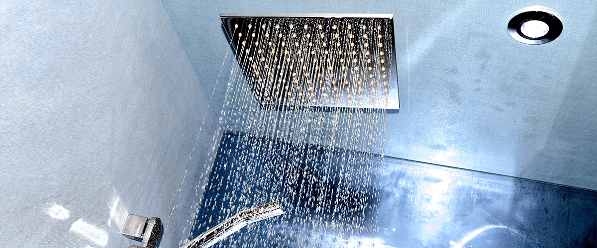 Einbaustrahler IP65 für die Dusche