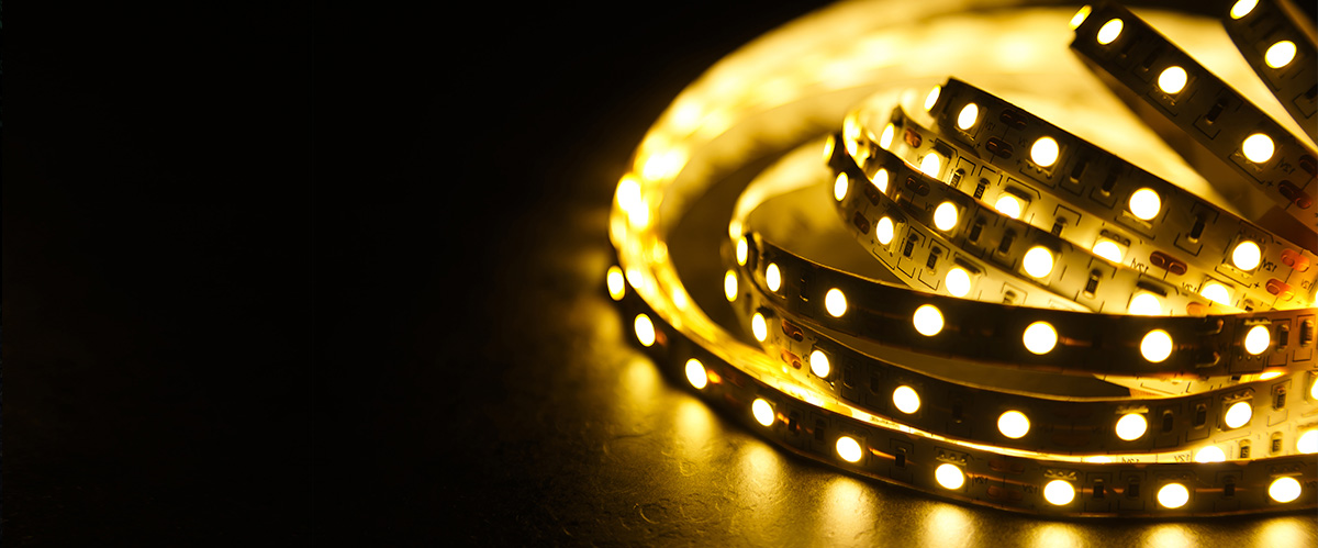 LED-Streifen im Wohnzimmer