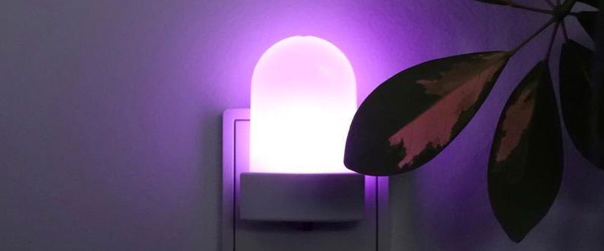 Nachtleuchte im Kinderschlafzimmer