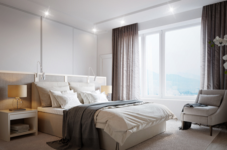 Einbaustrahler Dimmbar im Schlafzimmer