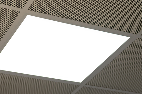 LED-Panel in der Decke