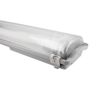 LED-Röhrenhalterung 60cm Aqua-Promo IP65 inkl. LED-Leuchtstoffröhre 2x 20W 4000K