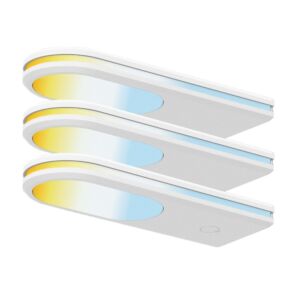Smarte LED-Unterbauleuchte 3er-Set Tint