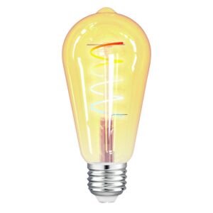 E27 Smart LED-Lampe Tint ST64 4,9W 1800K-6500K+RGB dimmbar