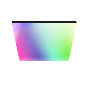 Smartes LED-Panel Aris 45x45cm schwarz Tint RGBW