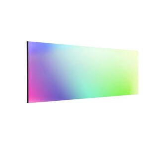 Smartes LED-Panel Aris 60x30cm Tint schwarz RGBW