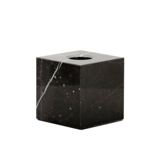 E27-Tischleuchte Tint Marmor schwarz