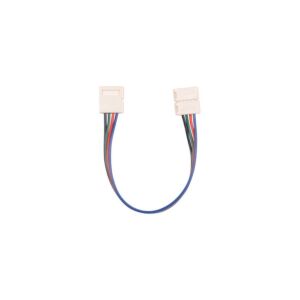 LED-Streifen Verbindungsstück Streifen zu Streifen 12V und 24V RGB 5050 SMD IP20 mit 15 cm Kabel