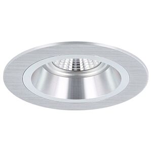 Einbaustrahler Bolzano rund Aluminium vertieft