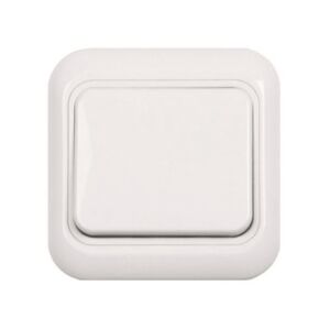 Impulsschalter Einbau komplett mit Abdeckrahmen