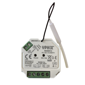 Funk LED Dimmer 230V 2,4GHz | Universal Unterputzdimmer | 0–200W | Flackerfreies Dimmen