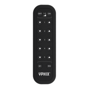 RF-Fernbedienung für LED-Dimmers CV-5ZD CC-350-5ZD und CC-700-5ZD  Schwarz