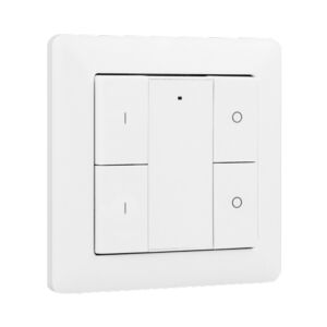 Kabellose Wandbedienung Zigbee 2 Zonen