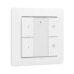 Kabellose Wandbedienung Zigbee 2 Zonen
