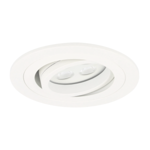 LED Einbaustrahler Montella rund 5W 2700K Weiß IP65 dimmbar schwenkbar
