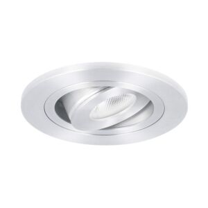 LED Einbaustrahler Monza rund 3W 2700K Aluminium IP65 dimmbar schwenkbar