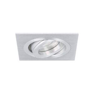 LED Einbaustrahler Cantello quadratisch 7W 2700K Aluminium IP65 dimmbar schwenkbar