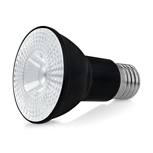 E27 LED-Lampe Pollux Par 20 8W 4000K dimmbar Schwarz