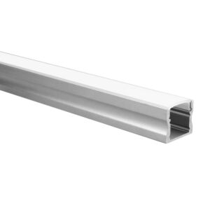 LED-Streifen Profil Potenza Aluminium hoch 1m inkl. milchweißer Abdeckung