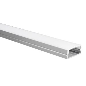 LED-Streifen Profil Senisa breit 1m inkl. milchweißer Abdeckung