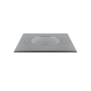 Bodeneinbaustrahler Alexis GU10 Edelstahl IP67 quadratisch