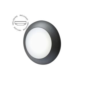 Wandleuchte Bertina Schwarz GX53 3W 3000K IP66