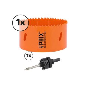 HSS Bi-Metall Lochsäge 82mm inkl. Adapter  3/8"