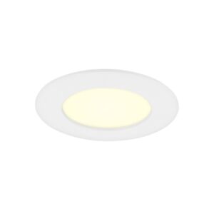 LED Downlight Premium Line 12cm weiß 9W 3000K IP44 dimmbar