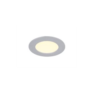LED-Downlight 12cm Alu Einbau 8W 2900K IP44 dimmbar