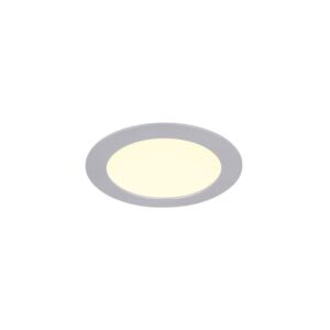 LED-Downlight 18cm Alu Einbau 11W 2900K IP44 dimmbar