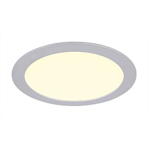 LED-Downlight 24cm Alu Einbau 14W 2900K IP44 dimmbar