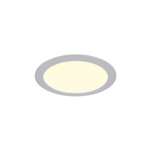 LED-Downlight 24cm Alu Einbau 14W 2900K IP44 dimmbar