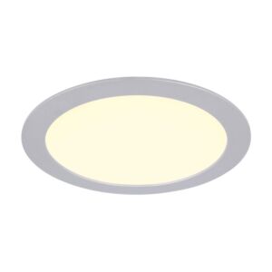 LED-Downlight 24cm Alu Einbau 14W 2900K IP44 dimmbar
