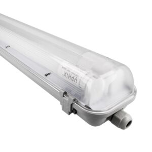 Halterung LED-Röhre 2 X 150cm Aqua Pro koppelbar IP65 inkl. 2x LED-Röhre 22W 3000K