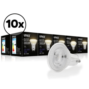GU10 LED-Lampe Izar 10er-Pack 36° 6W 2700K