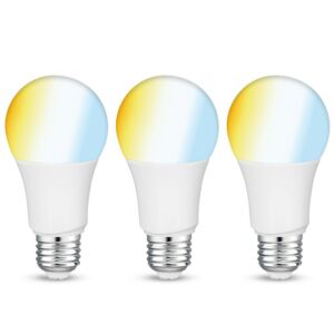 Smart LED tint 3er-Pack E27 5,8W 2700K-6500K Weiß