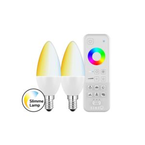 Smart LED tint Starterset E14 5,8W 2700K-6500K Weiß