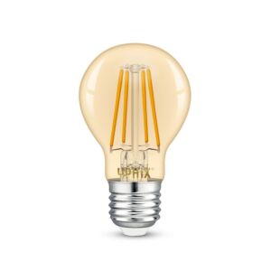 E27 LED Filament Lampe Atlas A60 amber 4W 1800K dimmbar