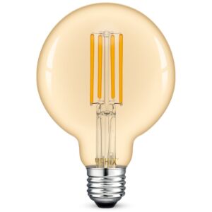 E27 LED Filament Lampe Atlas G95 7W 2200K dimmbar Amber
