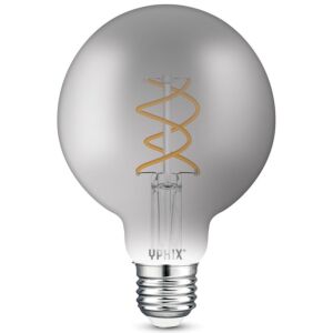 E27 LED Filament Lampe Atlas G95 smokey 4,9W 1800K dimmbar