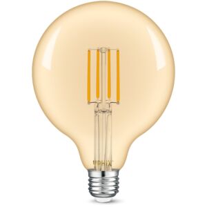 E27 LED Filament Lampe Atlas G125 7W 2200K dimmbar Amber