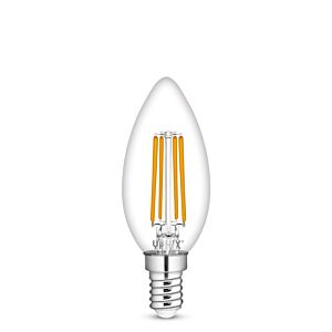 RGB LED E14 Leuchtmittel 320 Lumen 3,5 W Kerzen Form Dimmer Lampe FERNBEDIENUNG