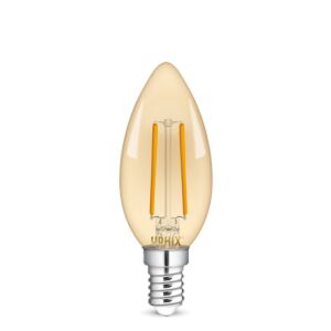 E14 LED Lampe Kerzenform Filament Polaris 2,5W 2200K
