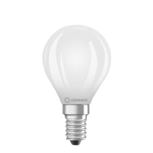 E14 LED Filament Kugellampe Classic P40 Milchweiß 4,8W 2700K dimmbar