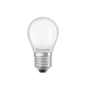 E27 LED Filament Kugellampe Classic P25 Milchweiß 2,8W 2700K dimmbar