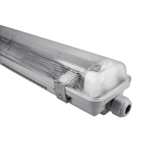 LED-T8-Halterung Damp-Proof, Performance 2 x 120cm, IP65