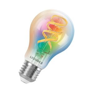 Smart+ E27 Filament A40 RGB Smart Lampe 4,8W + Tunable White 2700–6500K – WLAN App – Dimmbar – Matter kompatibel mit Alexa, Google Home & Apple Home